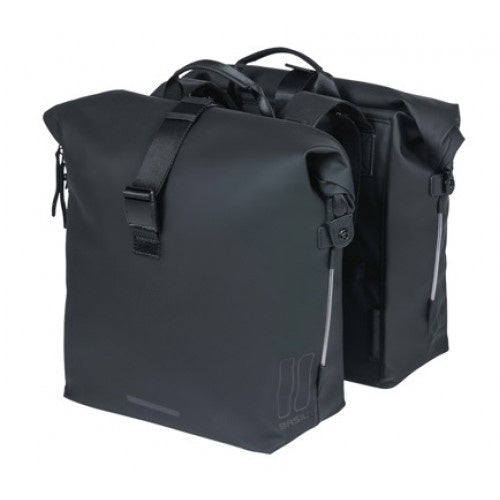 fietstas dubbel SoHo Nordlicht 41 liter zwart - 18076