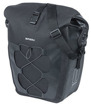 fietstas Navigator enkel 25-31 liter tarpaulin zwart