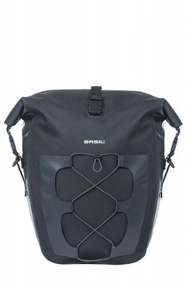 fietstas Navigator enkel 25-31 liter tarpaulin zwart