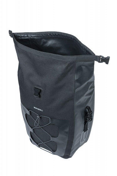 fietstas Navigator enkel 25-31 liter tarpaulin zwart