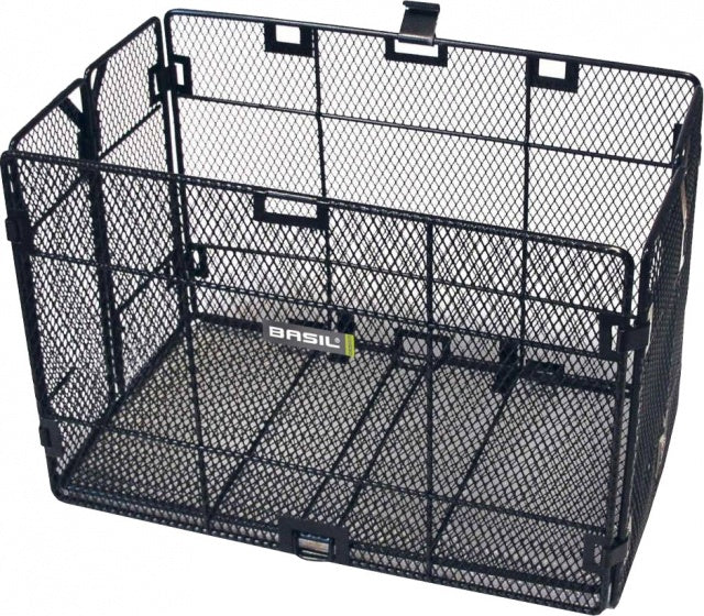 opvouwbare fietsmand Catania 15 liter zwart - 11055