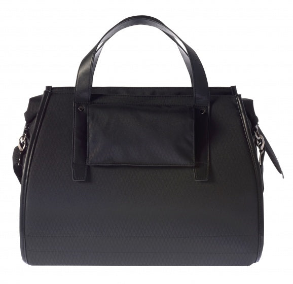 fietstas Noir 17 liter polyester zwart - 17662