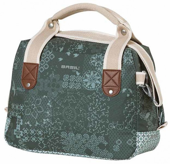 stuurtas Boheme City Bag 8 liter polyester groen