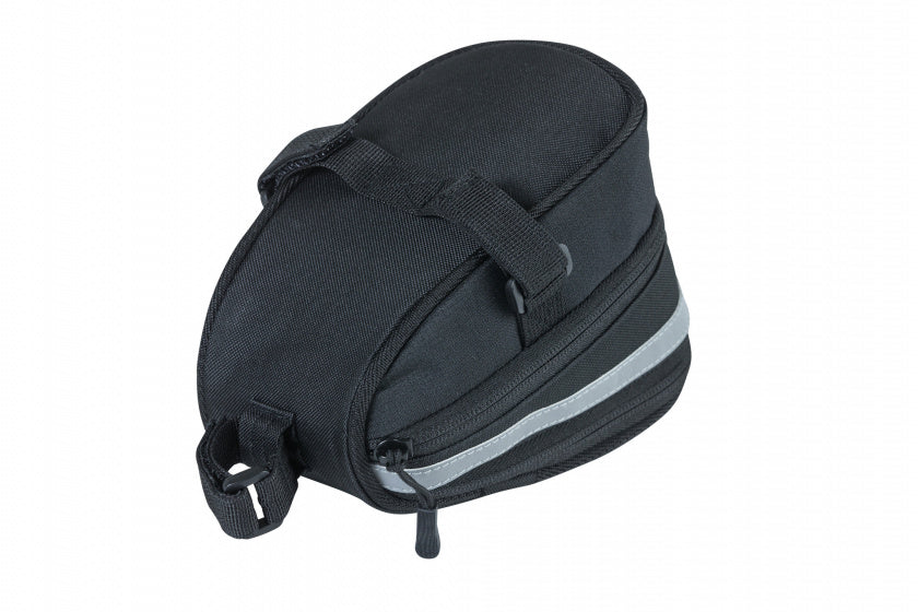 zadeltas Mada 1 liter polyester zwart - 17024