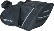 zadeltas Sport Design 1 liter polyester zwart - 18046