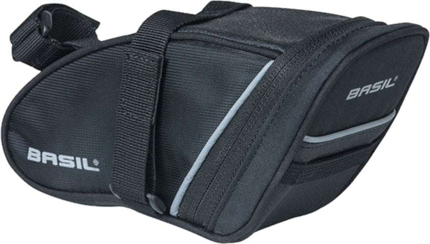 zadeltas Sport Design 1 liter polyester zwart - 18046