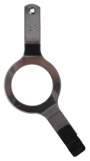 kettingkastbeugel zilver 15 x 5