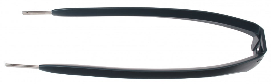 spatbordstang kunststof 28 inch groengrijs per stuk