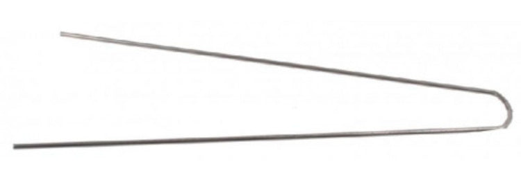 spatbordstang staal gebogen 28 inch zilver per stuk
