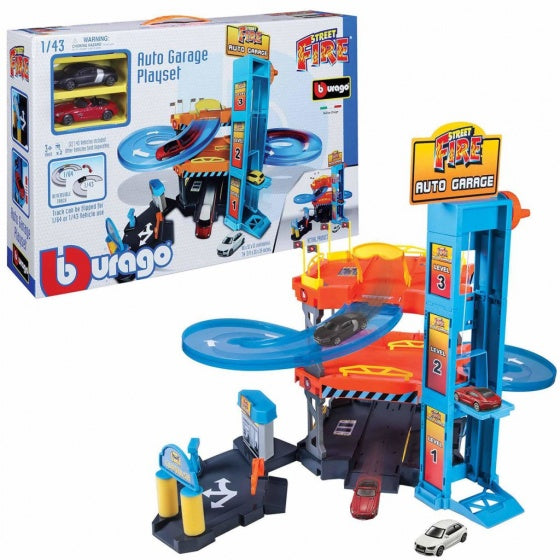autogaragespeelset Street Fire 1:43 multicolor