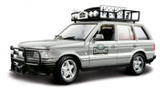 schaalmodel Range Rover Experience 1:24 zilver