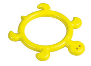schildpad duikring geel 19 cm