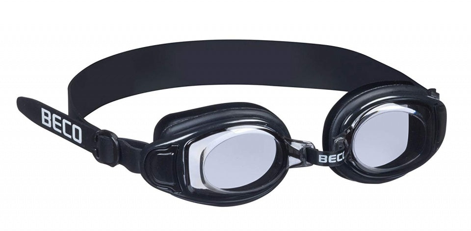 zwembril Acapulco junior polycarbonaat zwart one-size