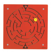 wandspel Doolhof junior 40 cm hout rood