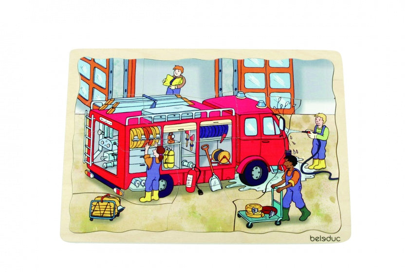 lagenpuzzel brandweer 58 stukjes