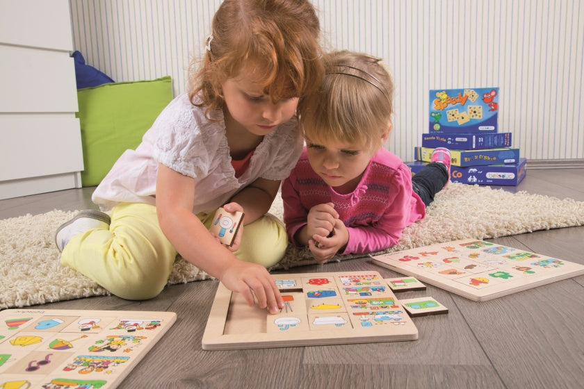puzzel ons huis 12 stukjes 25 cm