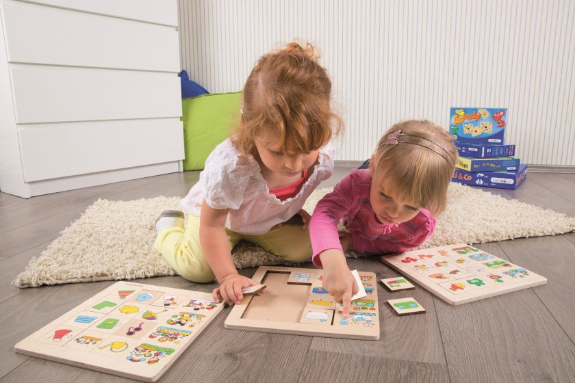 puzzel ons huis 12 stukjes 25 cm