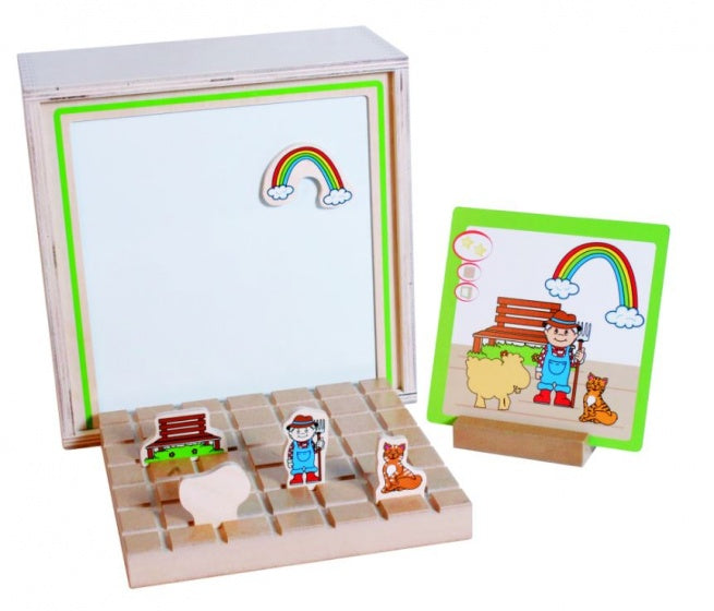 kinderspel ToPoLoGo Visio junior hout
