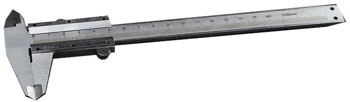 schuifmaat 150 mm staal zilver