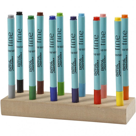 stiften Colourfine 12 stuks multicolor