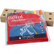stiften Colourfine 12 stuks multicolor