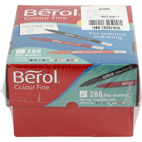 stiften Colourfine 288 stuks multicolor