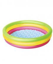 opblaaszwembad multicolor 102 x 25 cm