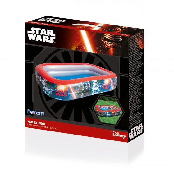 opblaaszwembad Star Wars 261 x 175 x 51 cm multicolor