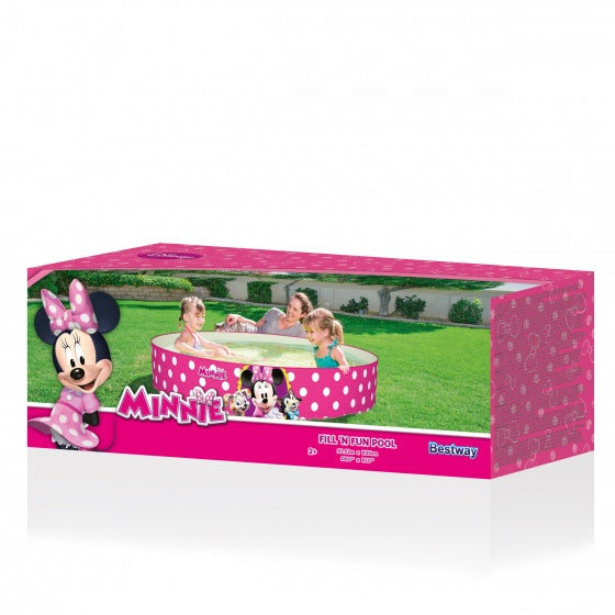 opzetzwembad Minnie Mouse 152 x 25 cm roze