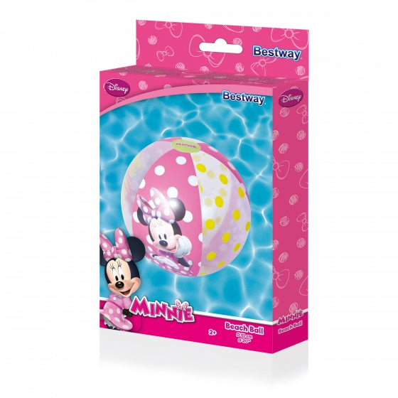 strandbal Minnie Mouse 51 cm paars