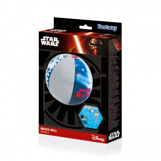 strandbal Star Wars 61 cm blauw/grijs