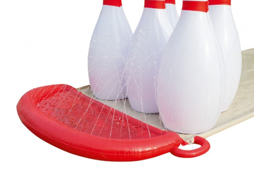 waterglijbaan met kegels H2O Go! 550 cm rood 8-delig