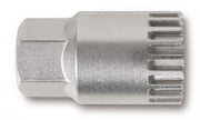 dopsleutel 3793/4 shimano trapas 16-punts 24 mm zilver