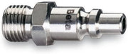 insteeknippel 1916I staal italiaans 3/8 inch zilver