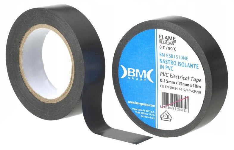 1639ESB 10 m PVC 15 mm zwart 1 stuk