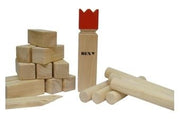 Kubb Viking Original Rode Koning Rubberhout