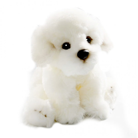 Knuffelhond Zittende Bichon Frisé 30 cm