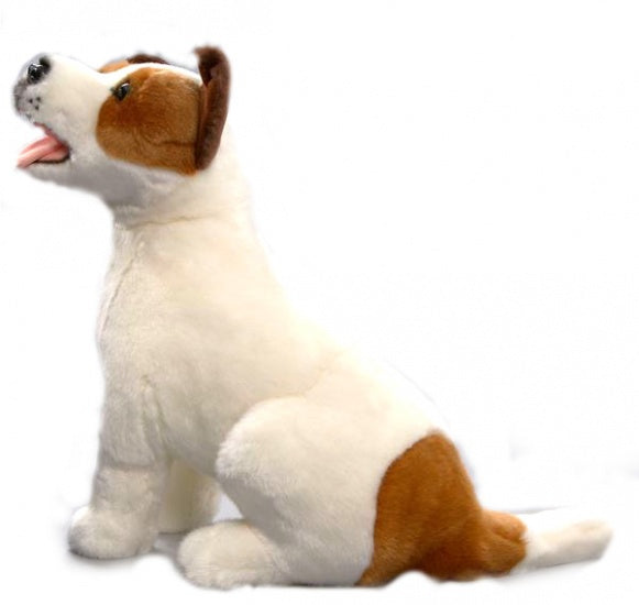 Knuffelhond Zittende Jack Russel 40 X 30 cm