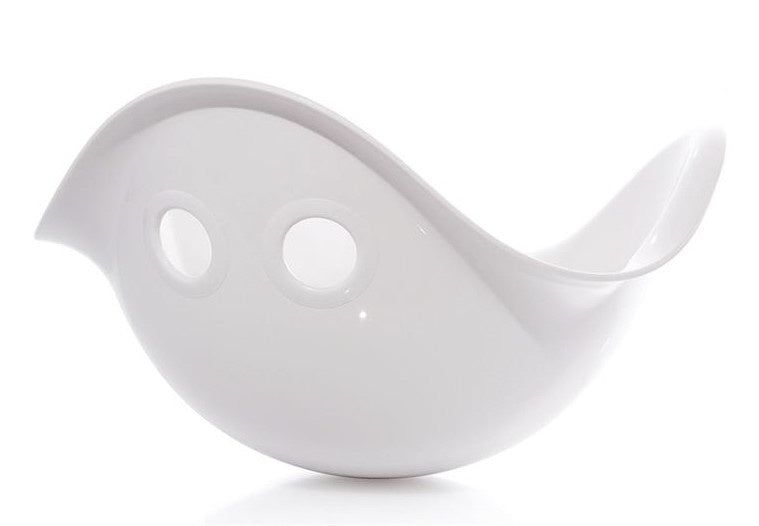 schelp junior 39 cm wit