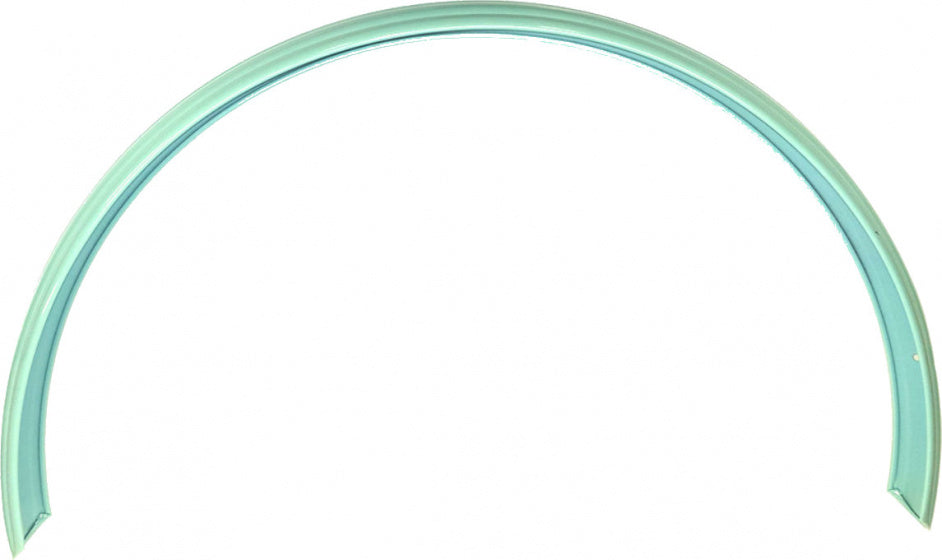 achterspatbord 28 x 1 1/2 inch 60 mm staal turquoise