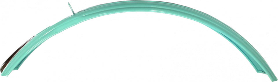 voorspatbord 28 x 1 1/2 inch 60 mm staal turquoise