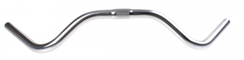stuur gebogen 65 cm zilver