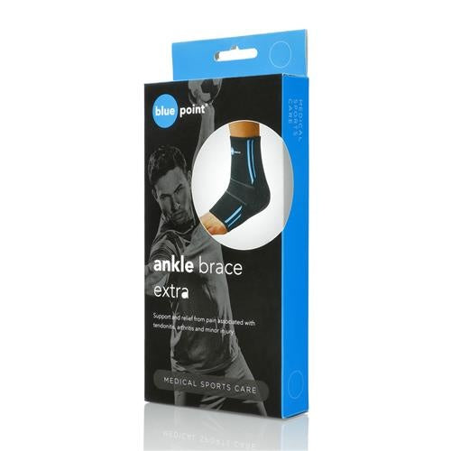 enkelbandage Extra zwart maat XL