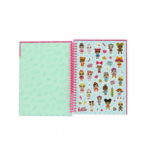 L.O.L. Surprise A5 notitieboek roze