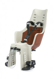 fietszitje achter Maxi Exclusive draaghouder beige/bruin