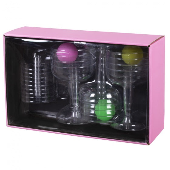 drankspel Sparkling Pong unisex 2-delig