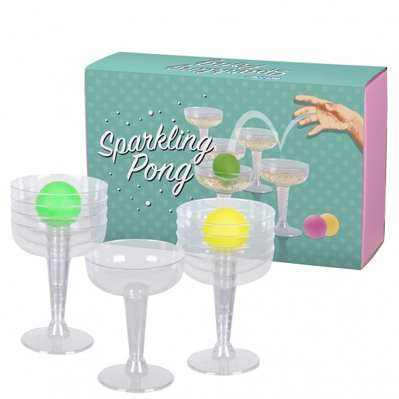 drankspel Sparkling Pong unisex 2-delig