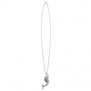 ketting Mermaid dames 30 cm zilver