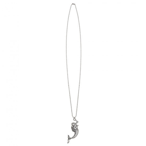 ketting Mermaid dames 30 cm zilver