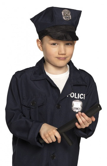 politieknuppel junior 29 cm zwart